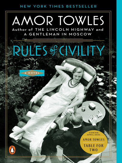 Upplýsingar um Rules of Civility eftir Amor Towles - Til útláns